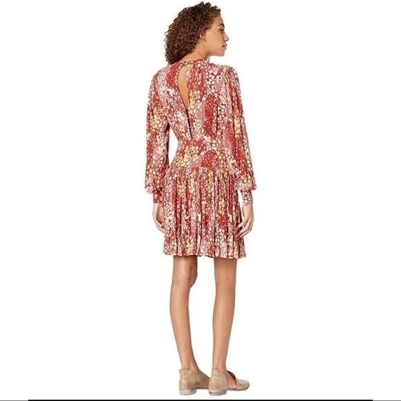 Free People Women's Heartbeats Mini Red Size M Long Sleeve. - Picture 6 of 11